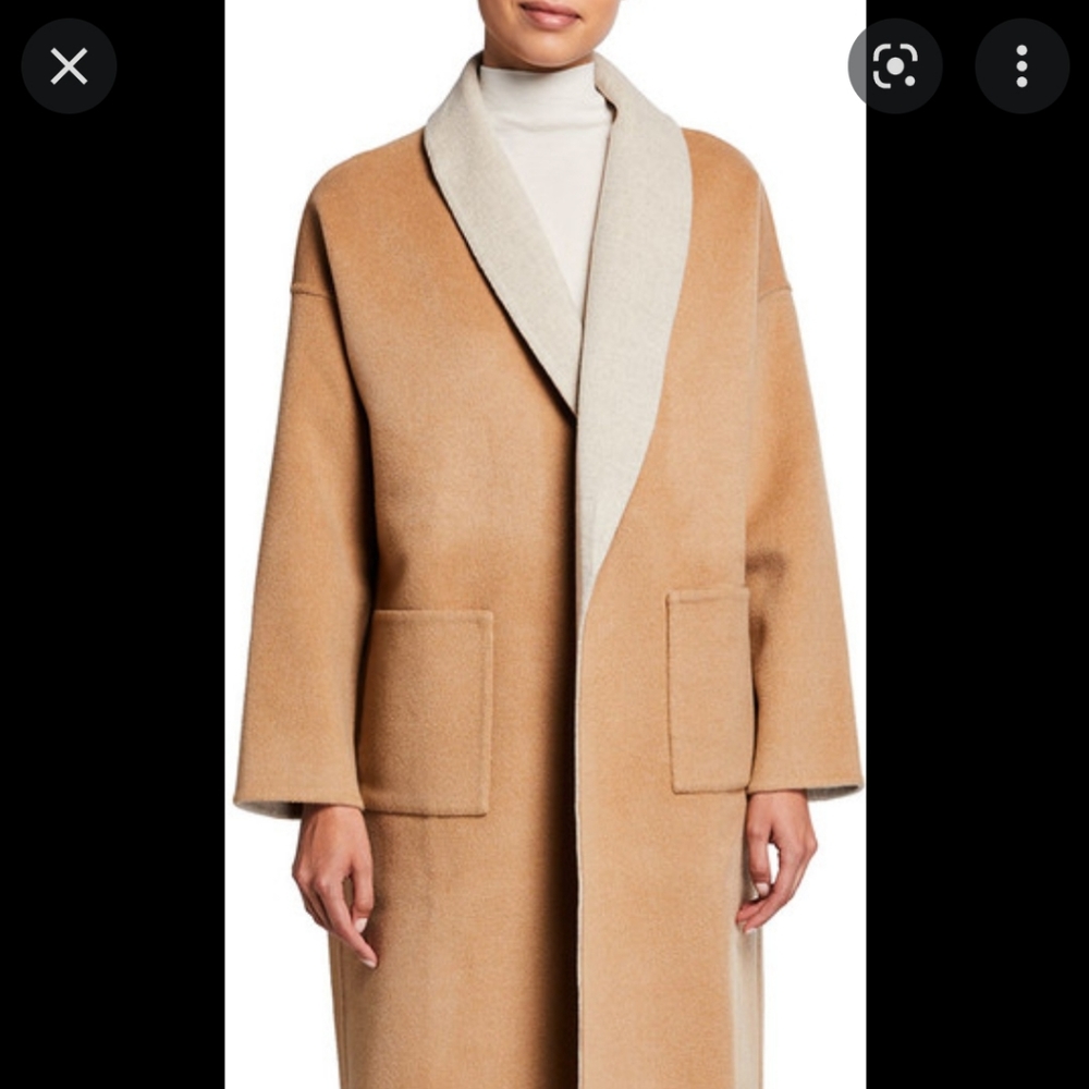 IN SEARCH OF EILEEN FISHER CAMEL COAT